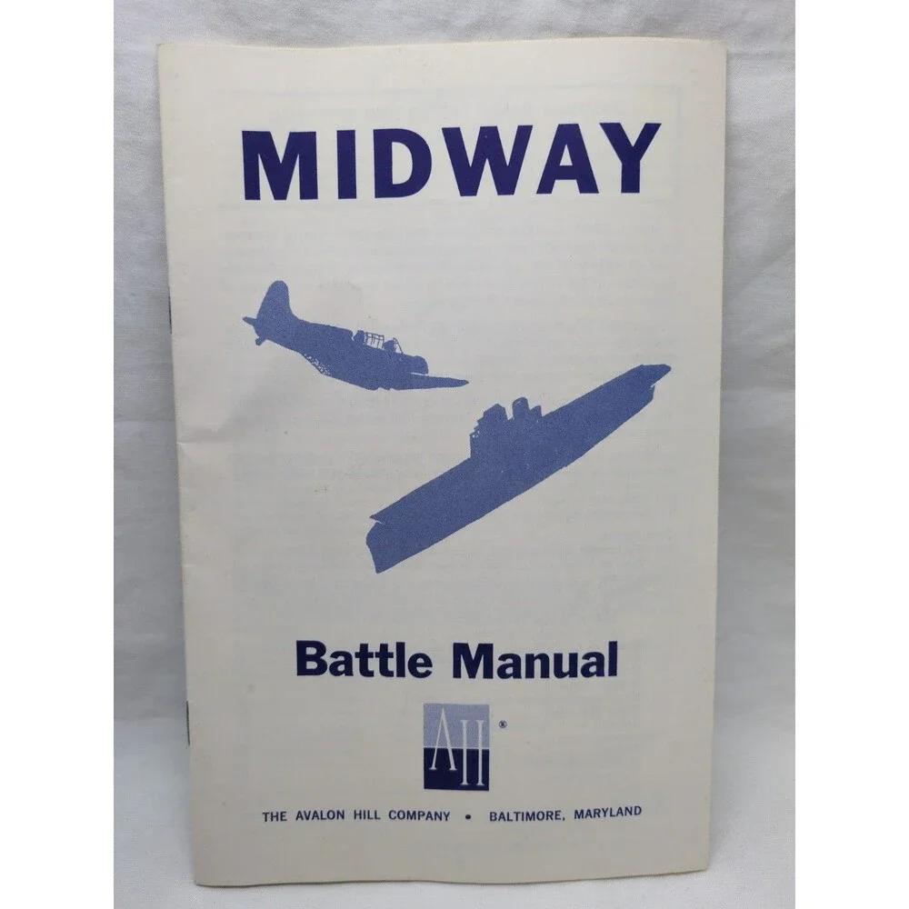 Avalon Hill Midway Battle Manual